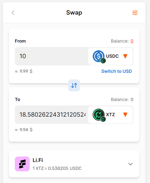 Swaps and Bridges for Etherlink Tokens